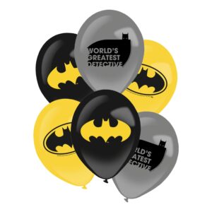 Köp Ballonger Batman - 6-pack från Amscan EU hos Partykungen.