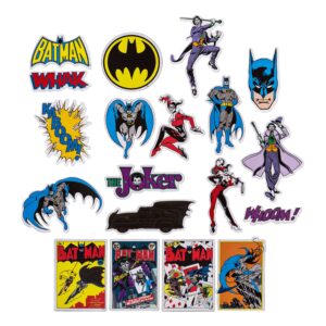 Köp Kylskåpsmagneter Batman Retro från Out of the Blue hos Partykungen.