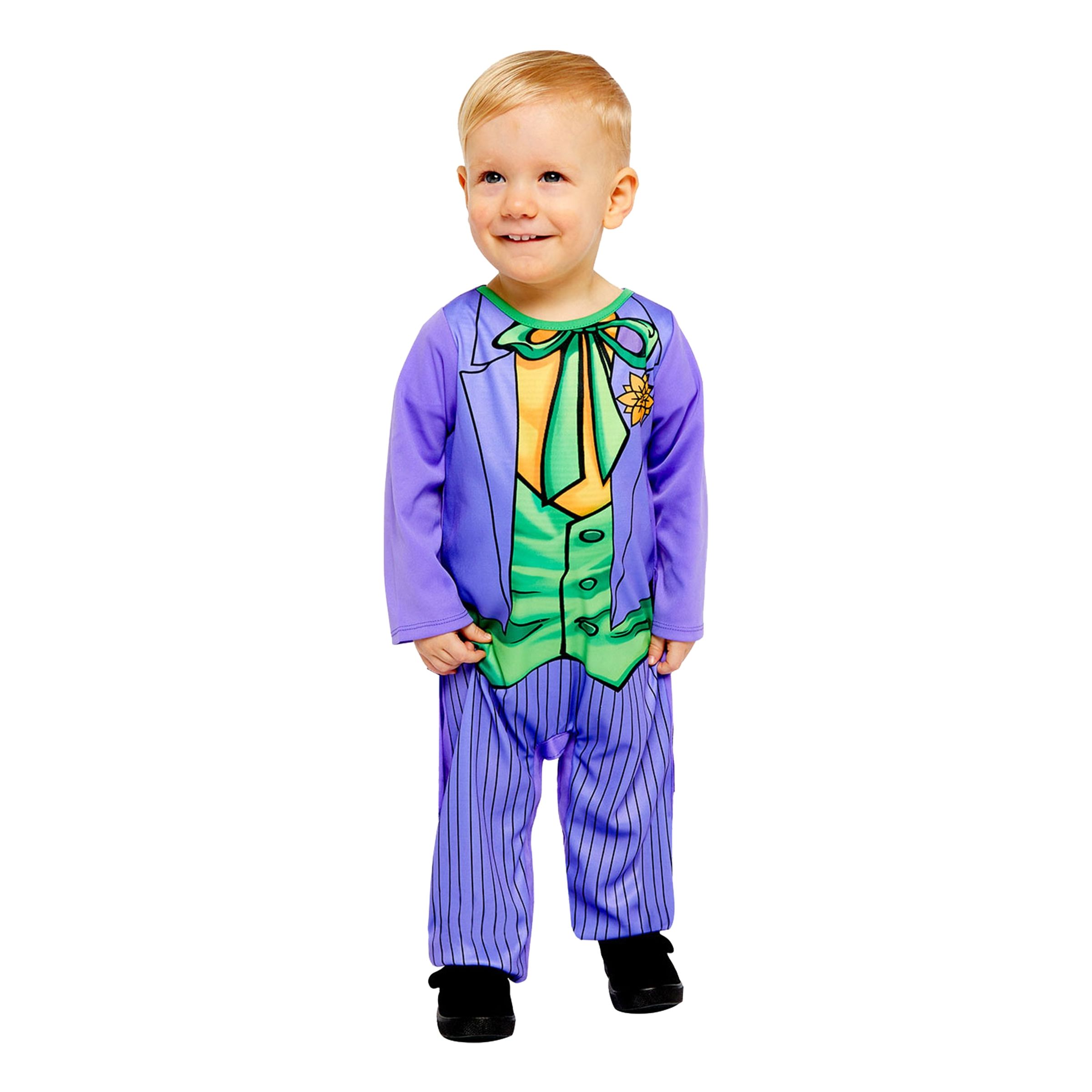 Köp The Joker Baby Maskeraddräkt - 24-36 månader från Amscan EU hos Partykungen.