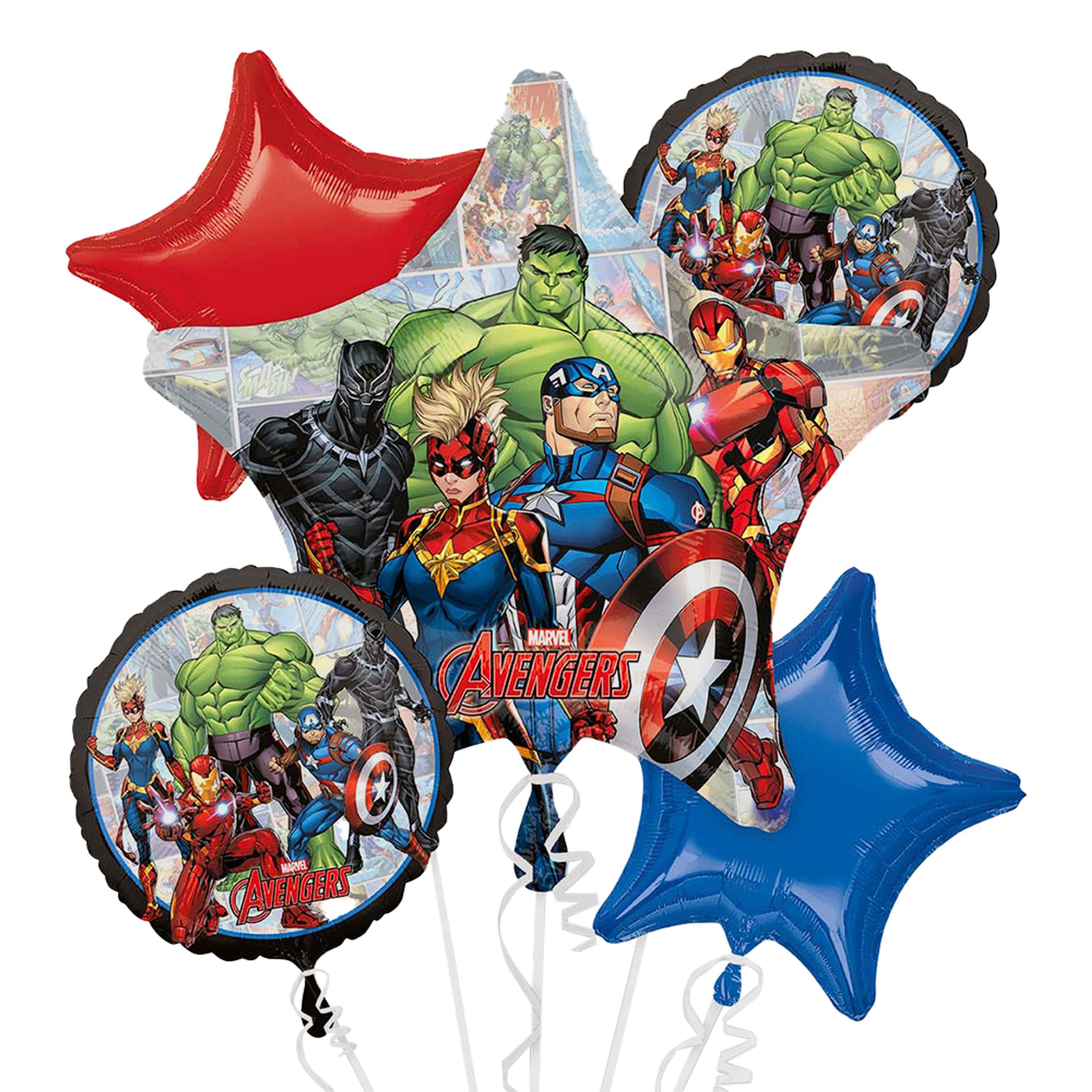 Köp Ballongbukett Marvel Avengers Power från Amscan EU hos Partykungen.