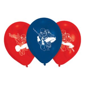 Köp Ballonger Spiderman - 6-pack från Amscan EU hos Partykungen.