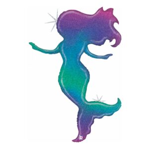 Köp Folieballong Sjöjungfru Glitter från Ballongkungen AB hos Partykungen.