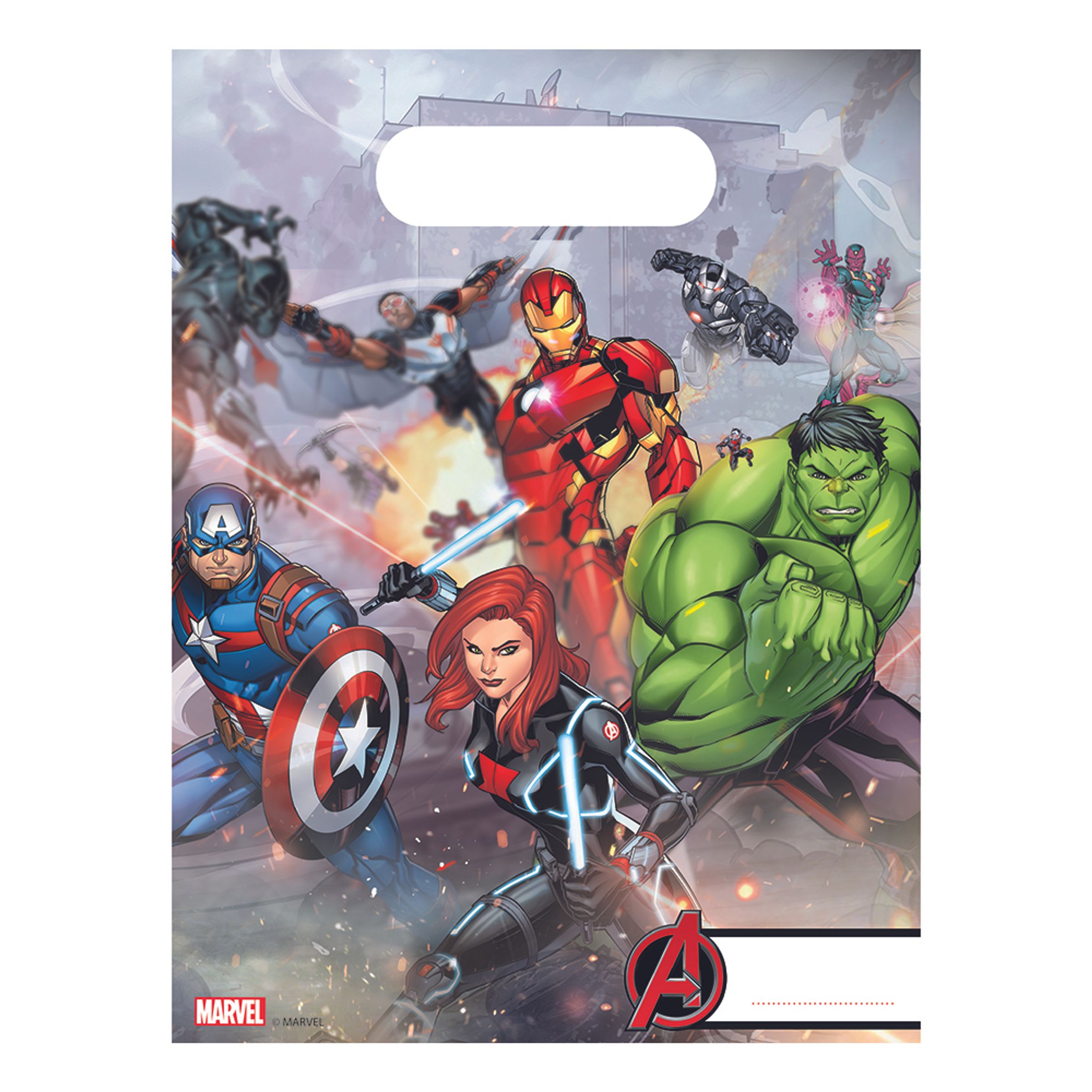 Köp Kalaspåsar Avengers - 6-pack från Globos Europe hos Partykungen.