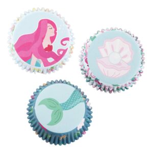 Köp Muffinsformar Folierade Sjöjungfru - 60-pack från PME Cake hos Partykungen.