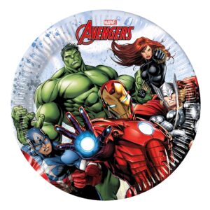 Köp Pappersassietter Avengers Infinity Stones - 8-pack från Globos Europe hos Partykungen.