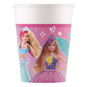Köp Pappersmuggar Barbie Fantasy - 8-pack från Globos Europe hos Partykungen.