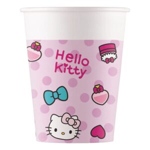 Köp Pappersmuggar Hello Kitty - 8-pack från Globos Europe hos Partykungen.