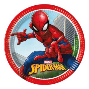 Köp Papperstallrikar Spiderman - 8-pack från Globos Europe hos Partykungen.