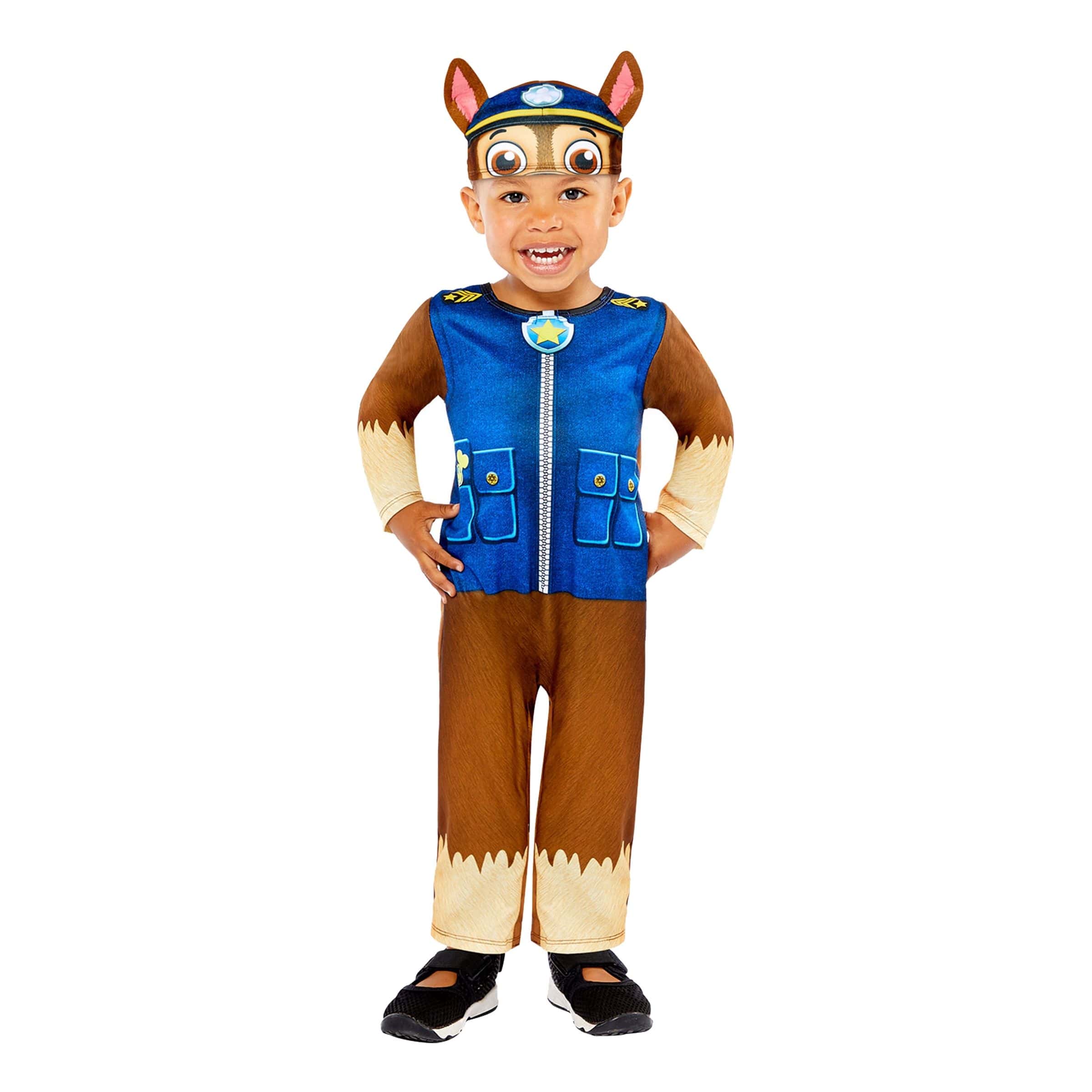 Köp Paw Patrol Chase Barn Maskeraddräkt - XX-Small från Amscan EU hos Partykungen.
