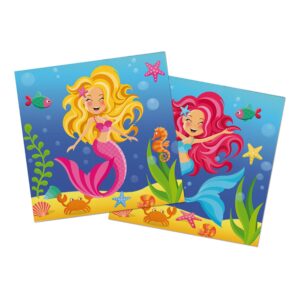 Köp Servetter Mermaid - 20-pack från Folat BV hos Partykungen.